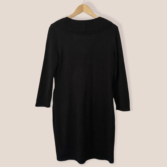 Calvin Klein Long Sleeve Ruffle Dress - Picture 5 of 8